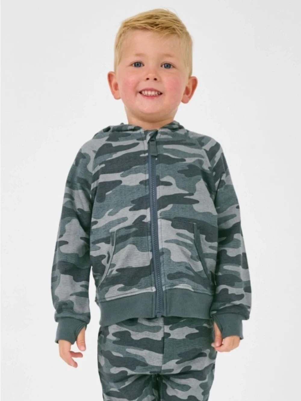 Little Sleepies - Camo Hoodie and Joggers sweat set